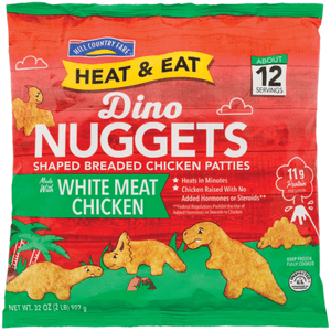 HCF Dino Nuggets de Pollo 907 g Dino Nuggets de Pollo 907 Gr