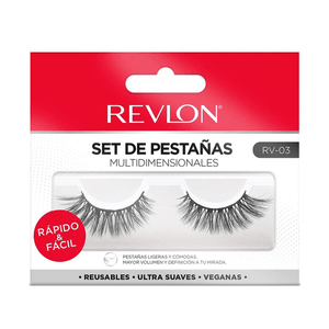 Pestañas Revlon 1 Par Modelo 3 1 Pz