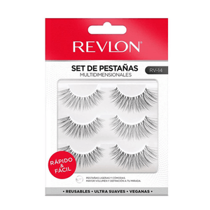 Pestañas Revlon 3 Pares Modelo 2 1 Pz