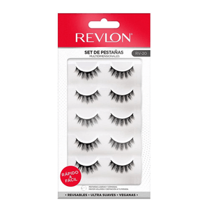 Pestañas Revlon 5 Pares Modelo 4 1 Pz