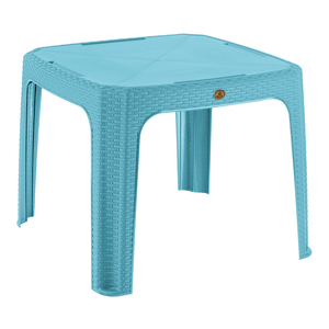 Mesa Infantil Rattan Azul Feria 1 pz