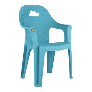 Silla Infantil Rattan Azul Feria 1 pz