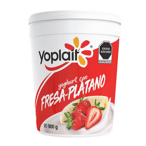 Yogurt Batido Fresa-Plátano 900 ml