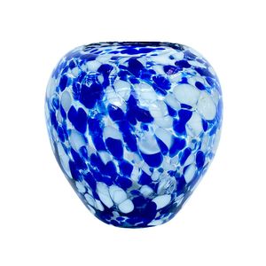 Florero Milan Frit Corto Milan Azul 1 Pz