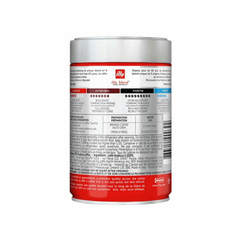 Café molido - lata de 250g tueste clásico - illy Shop