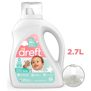 Dreft Newborn Detergente Líquido Stage 2 2.7 L