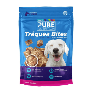 Premios Tráquea de Res Pure Nutrition 80 g Transportadora G para Mascota 99x69x72 Cm con 2 P