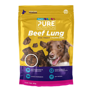 Premios Pulmón de Res para Perro Pure Nutrition 60 g