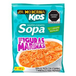 Sopa Kids Figuras Marinas 100g 100 Gr