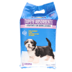 HCF Tapete Absorbente Atrayente Aroma Lavanda con 25 pz