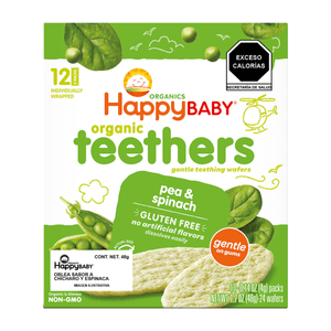 Happy Baby Oblea Sabor Chicharo Y Espinaca 12 P 48 Gr