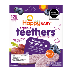 Happy Baby Oblea Sabor Mora Y Zanahoria Morada 48 Gr