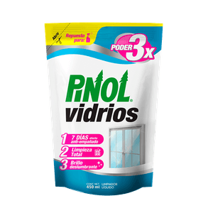 Pinol Limpiador Poder Vidrios Y Superficies 450 ml