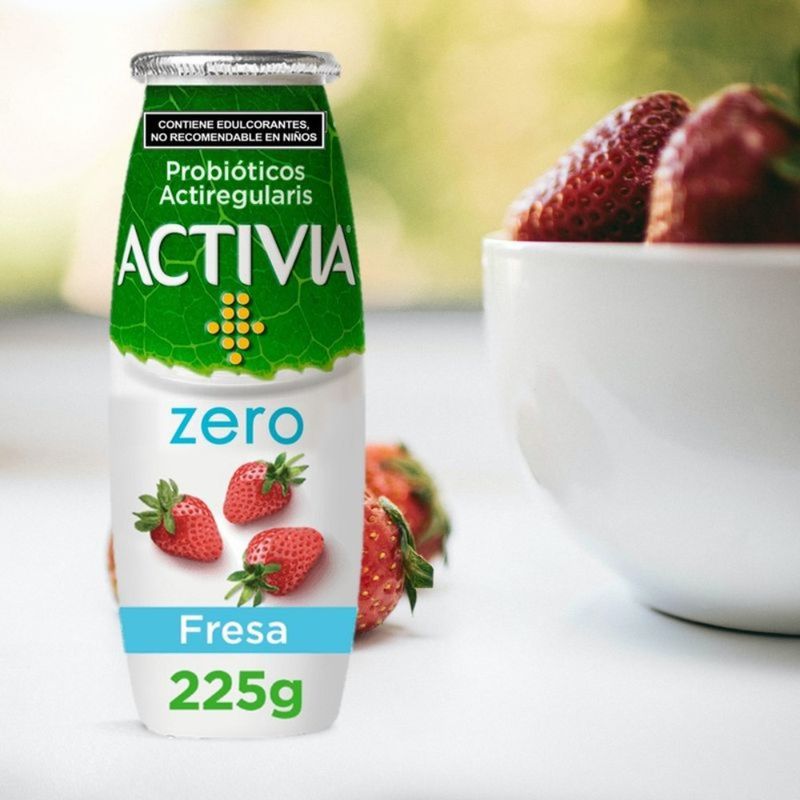 Yogurt Bebible Activia Fresa 225g - Justo Súper a Domicilio