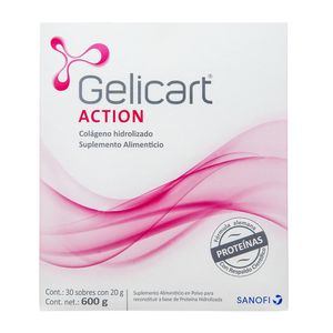 Sanofi Gelicart Action Colágeno Hidrolizado 20 g Gelicart Action Colageno Hidrolizado 20 g