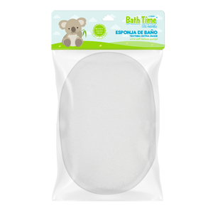 Bathtime Green Esponja Ovalada 1 pz