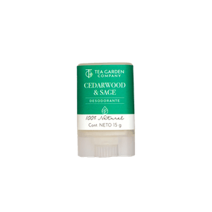 Tea Garden Desodorante Barra de Viaje Cedarwood Sage Natur