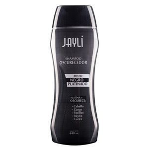 Shampoo Oscurecedor Reflejo Negro Platinado 440 Ml