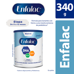 Enfalac Fórmula Infantil 0 a 12 meses 340 g