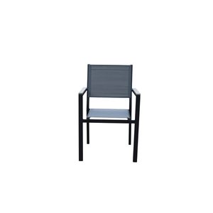 Outdoor Solutions Silla con Brazos Gris