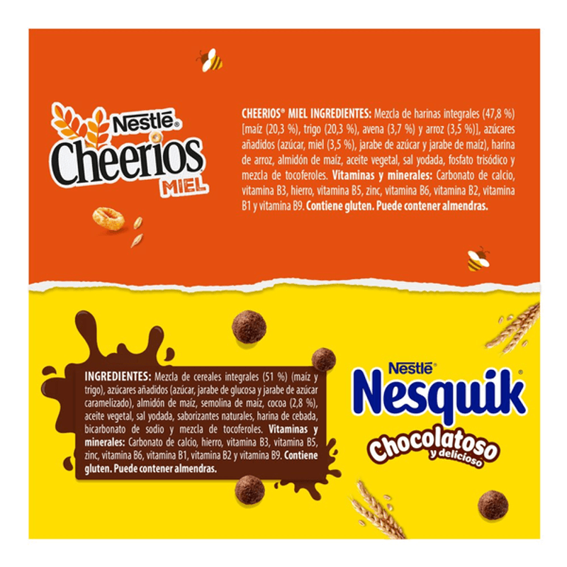 Cheerios Cereal Nestlé Miel con Avena 230 g - H-E-B México