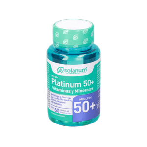 Suplemento Alimenticio Platinum 50 Vitaminas Y M 60 Pz