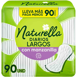 Naturella Protectores Diarios Largos con Manzanilla con 90 pz