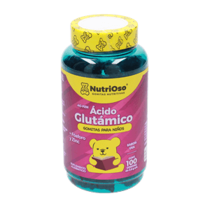 Acido Glutamico Gomitas Para Niños 100 Pz