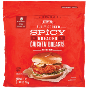 HEB Hamburguesa Pollo Spicy 765 g