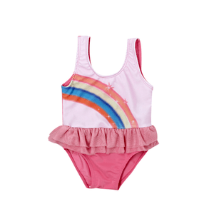 Traje de Bano Arcoiris 2a 3a 3x 1 Pz