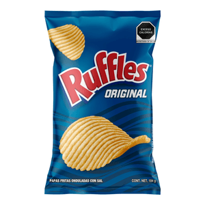 Papas Ruffles Sal 184 Gr