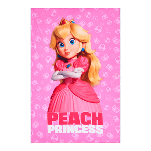 Toalla de Playa Peach Princess Rosa 1 Pz