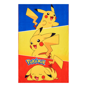 Toalla de Playa Pokemon Amarillo 1 Pz