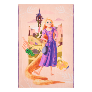 Toalla de Playa Rapunzel Naranja 1 Pz