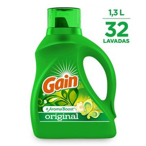 Detergente Líquido Gain Original 1.3 L