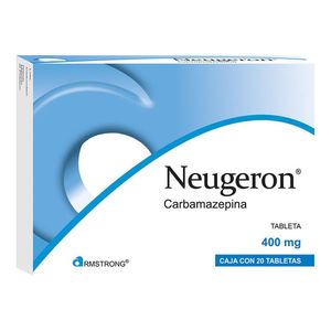 Neugeron caja con 20 tabletas de 400 mg c/u