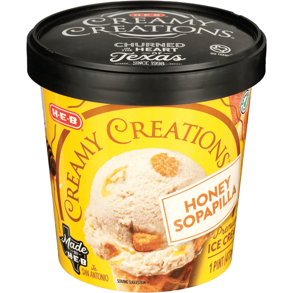 HEB Creamy Creations Helado Sopapilla 473 ml HEB México