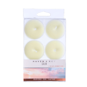 Wellness Calm Tea Light Vela Aromatica 6 Pzs 1 Pz