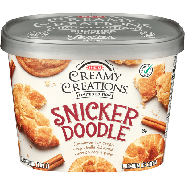 HEB Creamy Creations Helado Cc Snickerdoodle 1.8 L HEB México