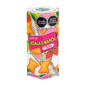 Lotte Koala No March Fresa 37 G 37 Gr