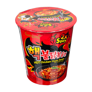 Samyang Fideo Instantaneo Cup 2x Spicy Hot 70 G 70 Gr
