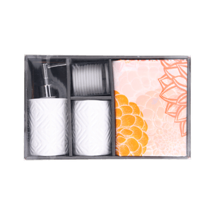 Set de Accesorios de Baño Blanco 1 Pz