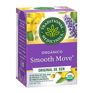 Traditional Medicinals Té Smooth Move Orgánico 24 g