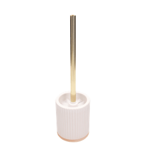 Cepillo Para Baño con Soporte de Ceramica Blanco 1 pz Cepillo Para Baño con Soporte de Ceramica Blanco  1 Pz