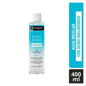 Agua Micelar Desmaquillante Neutrogena Hydro Boost Ácido Hialurónico 400 ml