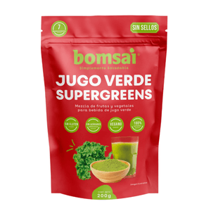 Bomsai Jugo Verde Supergreens 200 Gr 200 Gr