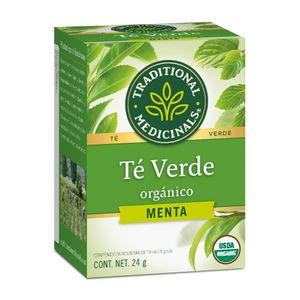 Té Verde con Menta Orgánico 24 g