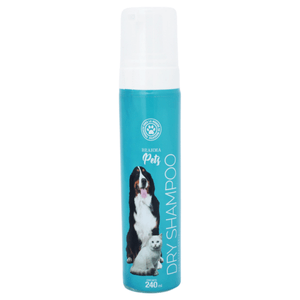 Shampoo en Seco para Mascotas Aroma a Bebé  240 ml