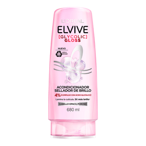 Loreal Elvive Glycolic Gloss Acondicionador 680 ml