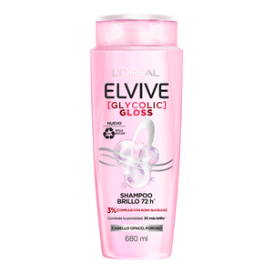 L'oreal Shampoo Elvive Glycolic Gloss 680 ml